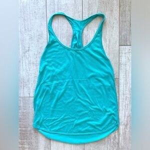 Lululemon tank top size 6 turquoise blue